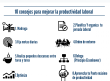 !0 consejos para aumentar la productividad
